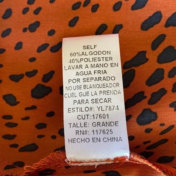 NWT YA Los Angeles Sleeveless Print Maxi Dress Size Large - Picture 11 of 15